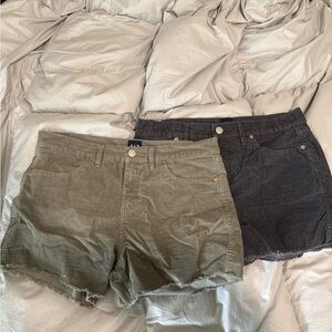 Gap cord shorts